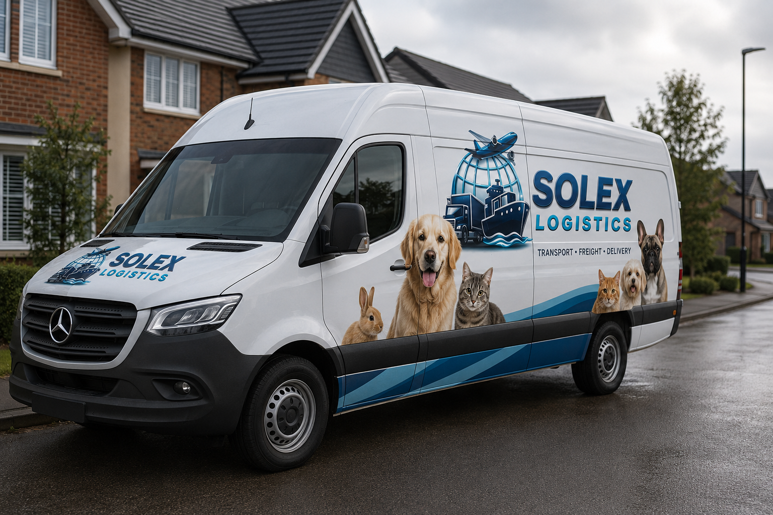 Solex Pet Delivery Van